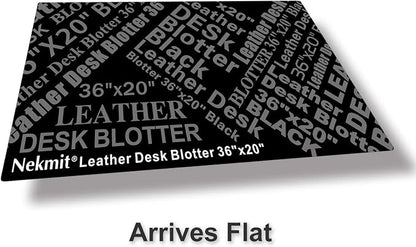 Nekmit Leather Desk Blotter Pad 36 x 20 Inches, Waterproof - Image 8