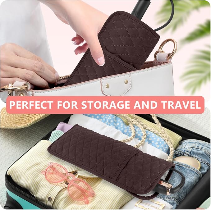 Heat Resistant Hair Tools Organizer Bag Portable Travel Storage Cover Pouch - Image 6