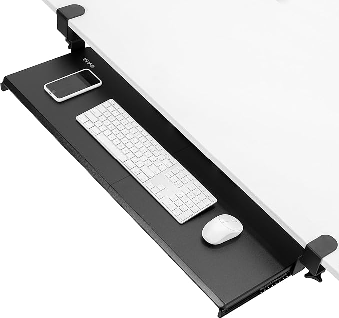 VIVO Black Extra Large 34 x 11 in Under Desk Keyboard Tray, MOUNT-KB15EB | by Unknown