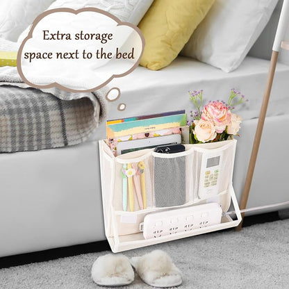 Bedside Caddy Bedside Storage Organizer Bedside Organizer - Image 3