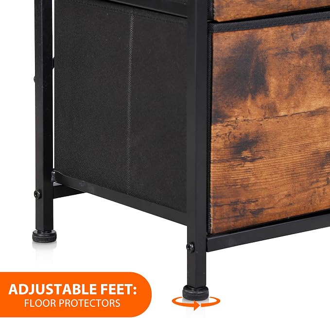 ZENY 9 Drawers Dresser, Fabric Storage Tower, Organizer Unit - Image 4