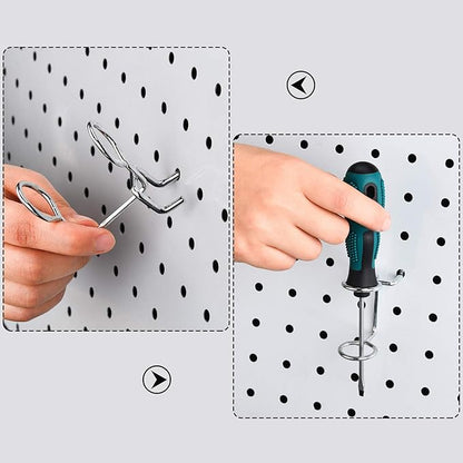 12 Pieces Screwdriver Organizer Tool Holders Multi-Tool Holder Double-Ring Tool - Image 4