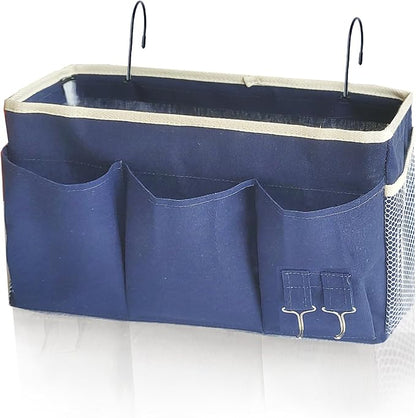 Bedside Caddy, Bedside Hanging Storage Organizer forBunk and Hospital Beds by SMALIGOLA