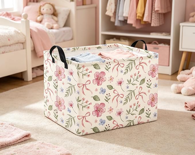 Rectangular Baby Kids Storage Basket - Image 3