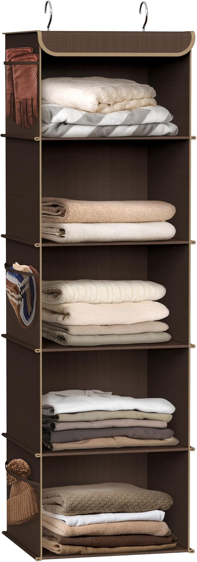 Simple Houseware 5 Shelf Hanging Closet Organizer by SimpleHouseware