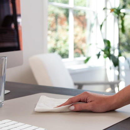 Smead Desk Pad, Vegan Leather Desk Mat - Image 6