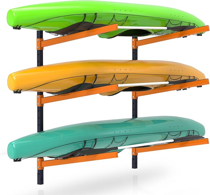 Kayak Storage Rack, Wall Mount Kayak Racks by UOKRR