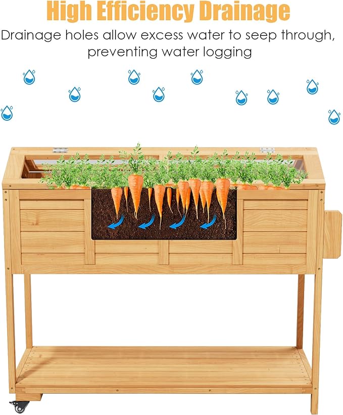 Raised Garden Beds on Wheels - Image 3