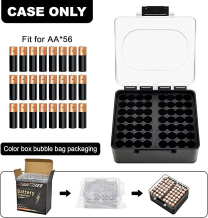 FULLCASE Battery Storage Organizer Box, Holder Container - Image 2