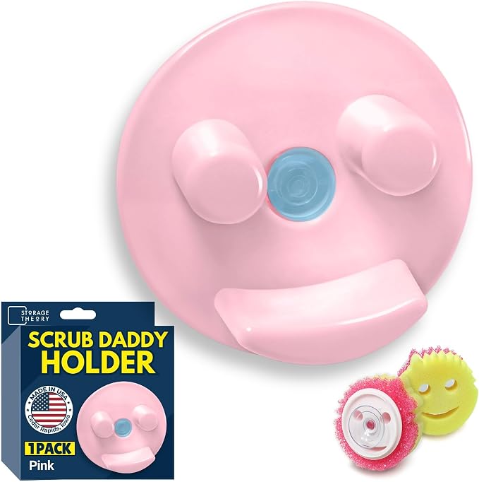 BeraTek Smiley Face Sponge Holder by StorageTheory
