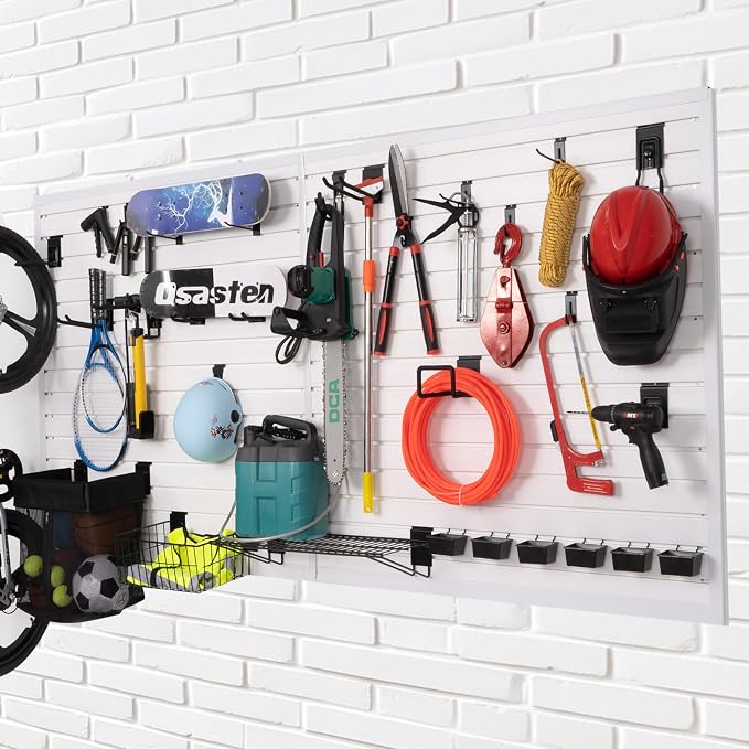Slatwall Panels Garage Slat Wall Storage Systems 4'x 8', Slat Wall Paneling by HODURWALL