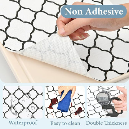 Shelf Drawer Liners for Kitchen Cabinets 17.3 x 354 Inches Non Adhesive Drawer - Image 5