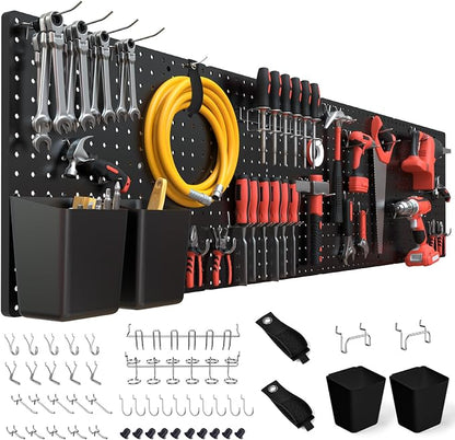 FZK Pegboard 32"*32", Peg Board Organizer by FZK