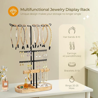 3 Tiers Jewelry Organizer, Earring Holder Organizer - Image 3
