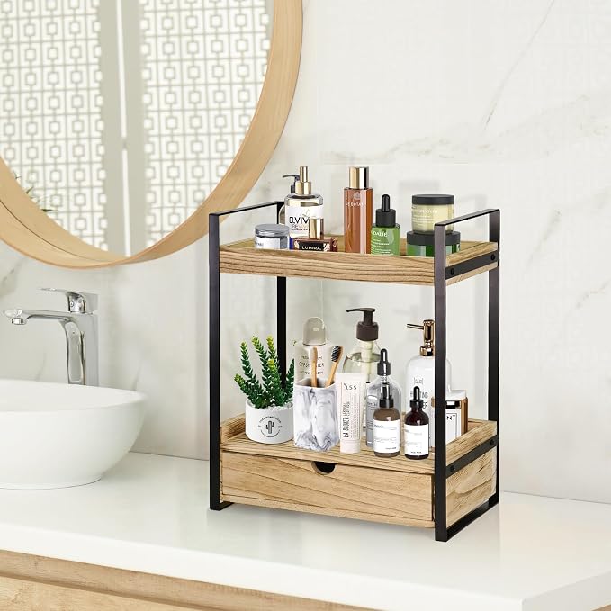Ukonvi 2-Tier Bathroom Organizer Countertop - Image 4