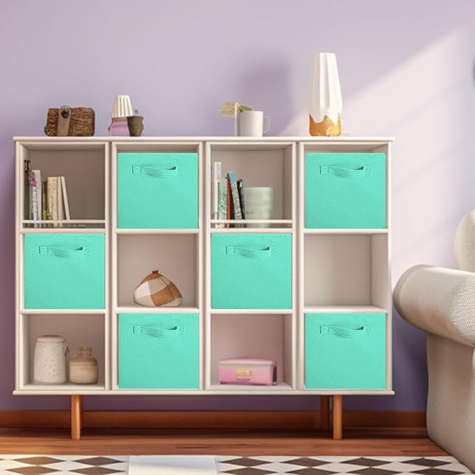 ShellKingdom Storage Bins, Foldable Fabric Storage Cubes and Cloth Organizer - Image 3