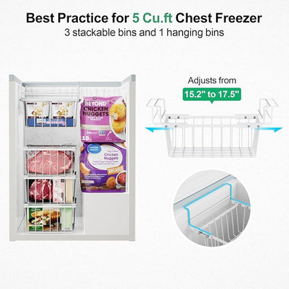 iSPECLE Deep Freezer Organizer Bins - Image 2