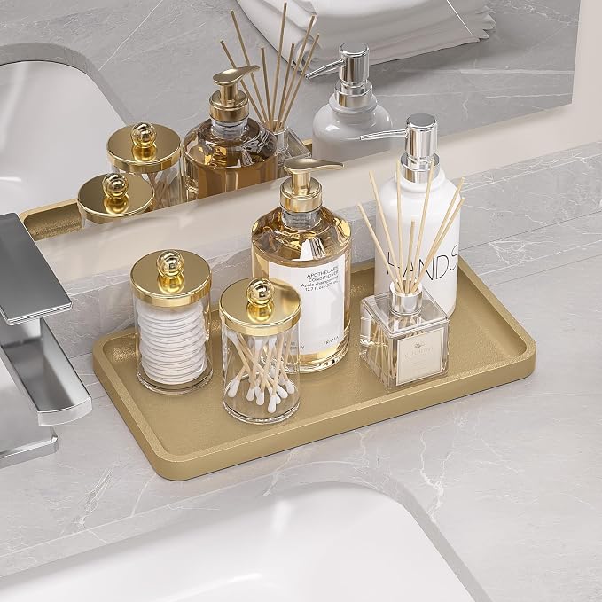 Weenson Gold Bathroom Vanity Tray - Image 3