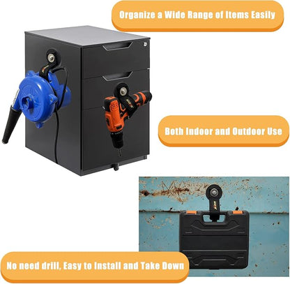 Heavy Duty Magnetic Hook, Magnetic Tool Holder, Magnetic Garage Hooks, - Image 7