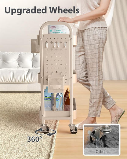 ALVOROG 3 Tier Rolling Cart - Image 3