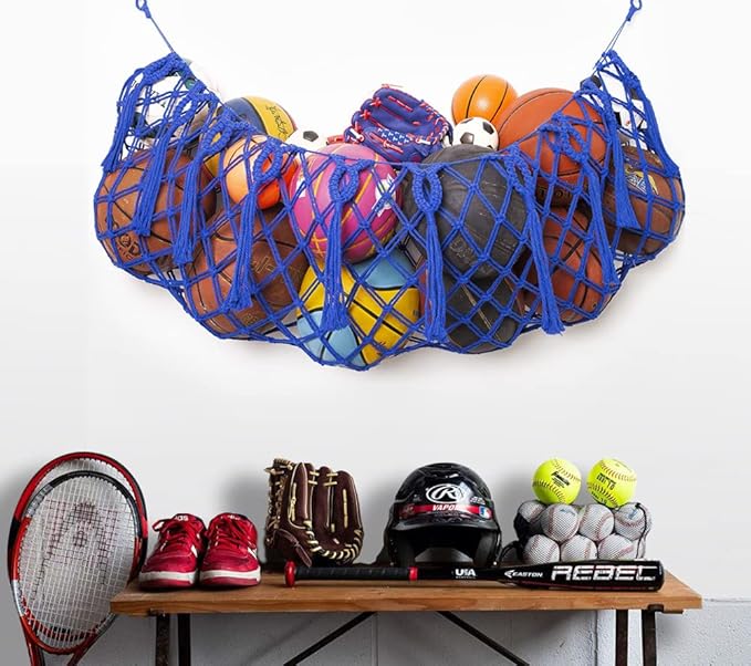 Sports Ball Storage Net Hammock - Image 2