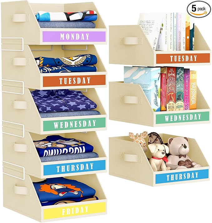 DIMJ Closet Organizers Storage Bins by DiMJ
