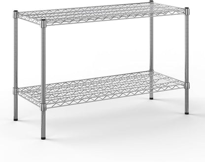18" Deep x 42" Wide x 27" Height Wire Shelving Kit | 2-Tier | NSF Commercial by Regal+Altair