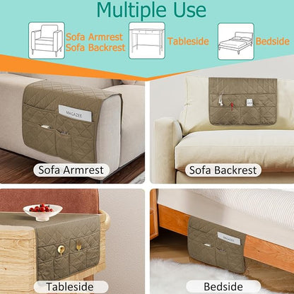 Remote Control Holder for Recliner Non-Slip Armchair Caddy Couch Armrest - Image 7