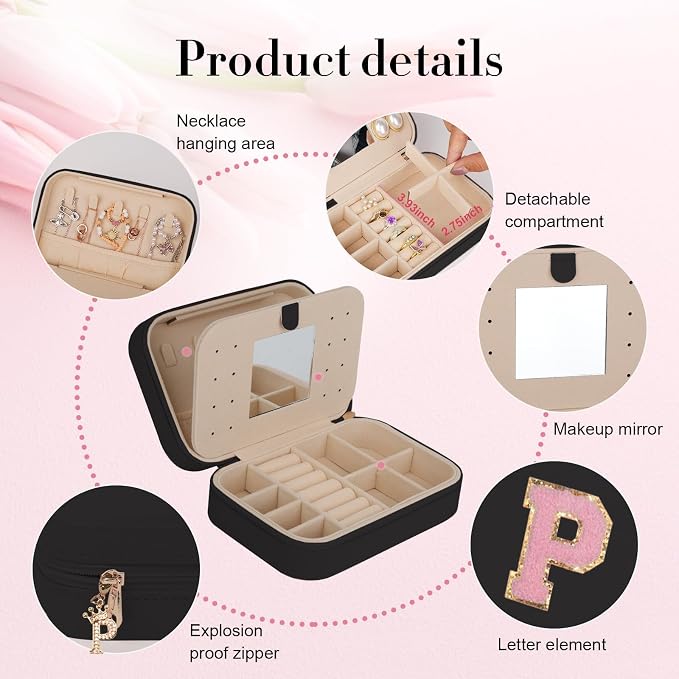 TopPerfekt Travel Jewelry Case, Jewelry Box - Image 3
