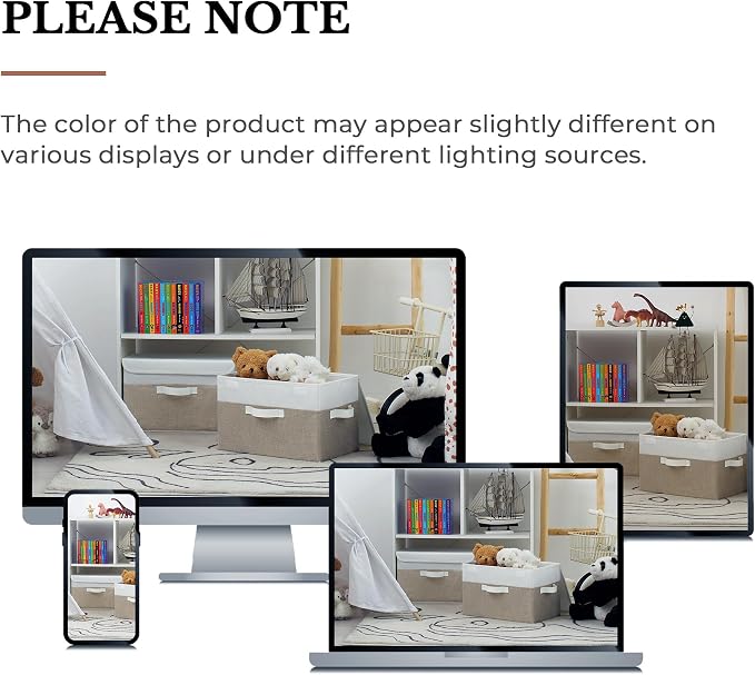 GRANNY SAYS Storage Bins with Lids, Decorative Storage Boxes, Clothes Stoarge - Image 9