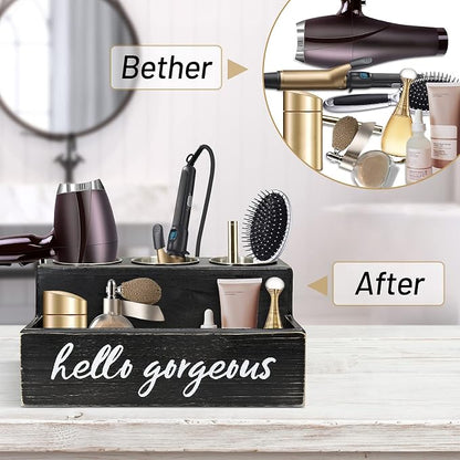 Unistyle Hair Blow Dryer/Curling Iron Holder, Countertop, Hair Tools & Styling - Image 4