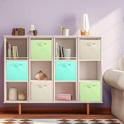 ShellKingdom Storage Bins, Foldable Fabric Storage Cubes And Cloth Storage - Image 2