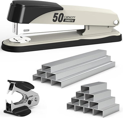 Metal Stapler Heavy Duty 50 Sheet Capacity by Swihauk
