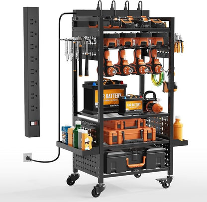 Power Tool Organizer Rolling Cart by VDEVY