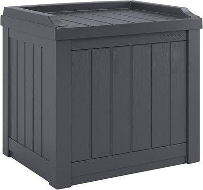 Suncast 2 Pack Small Deck Box Storage w/Bench Seat - Image 6