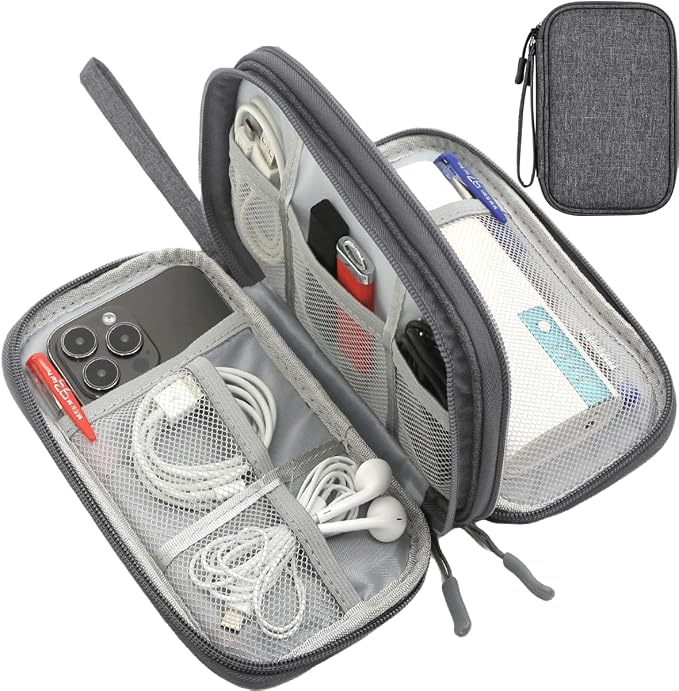 CAAORDKSO Electronics Organizer Case, Cable Organizer Bag Waterproof Electronic by Unknown