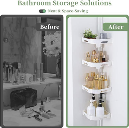 akinbas Tension Pole Shower Caddy Organizer - Image 4