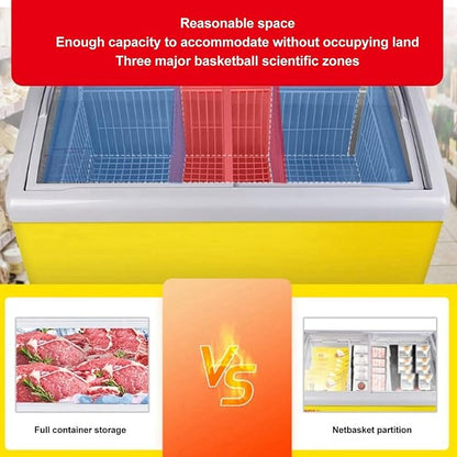 Tyenaza Freezer Organizer Bin Stainless Steel Expandable 20KG Load Bearing - Image 8