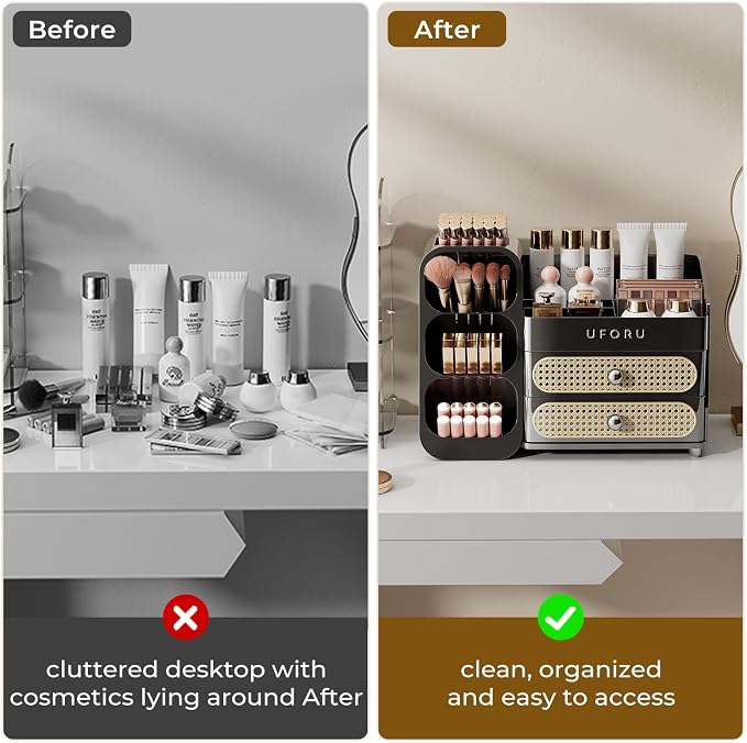 UFORU Makeup Organizer Countertop - Image 7