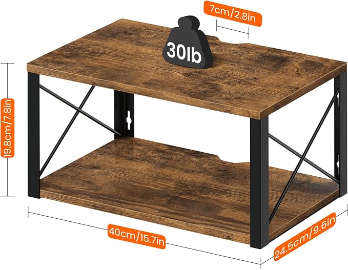 Homode Floating Nightstand, Wood Floating Bedside Table - Image 2