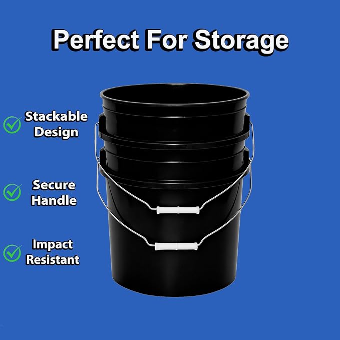 MKS Plastics 5-Gallon Bucket - Image 6