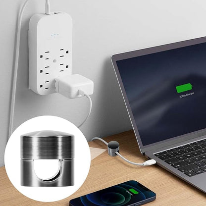 6 Sets Charger Holders for Cords, Adhesive Metal Cord Clips, Cable Management - Image 7