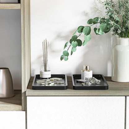 Weenson Bathroom Vanity Trays for Countertop Toiletries Decor Candle Perfume - Image 3
