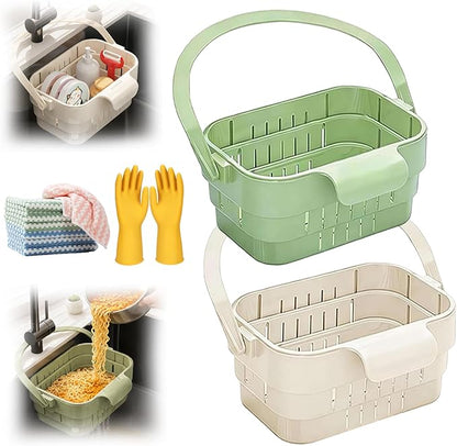 2Pack Multifunctional Hanging Sink Drain Basket by Unknown
