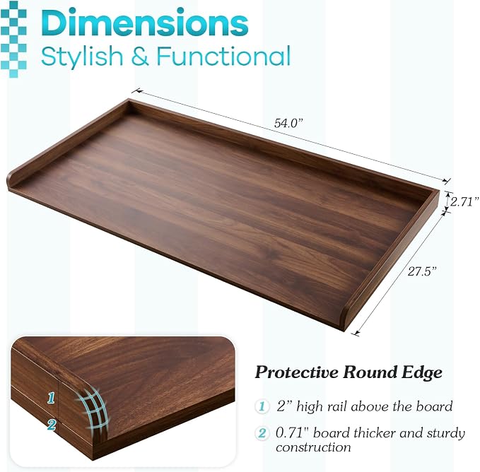Kaboon Washer Dryer Countertop, Melamine Countertop - Image 3