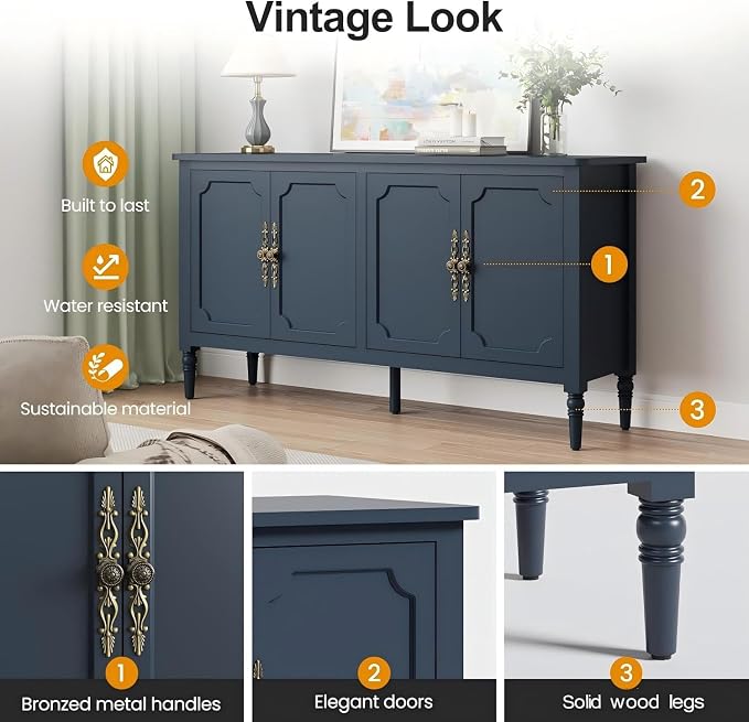 RoyalCraft Sideboard Buffet Cabinet - Image 4