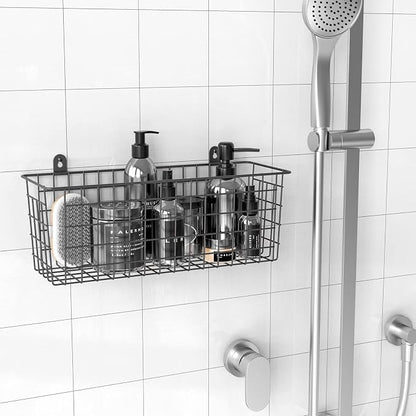 MaraFansie Wire Basket 2-Pack Hanging Wall Organizer Cabinet Storage Basket - Image 3
