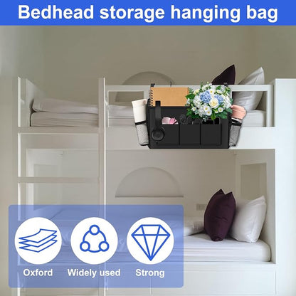 1PC Bedside Caddy, Bedside Storage Organizer - Image 3