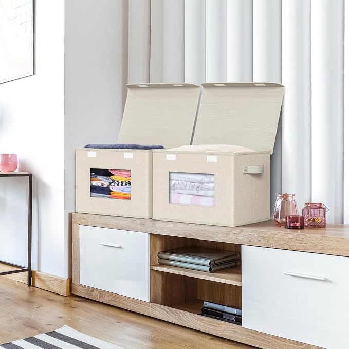 Univivi Collapsible Stackable Storage Bins - Image 5
