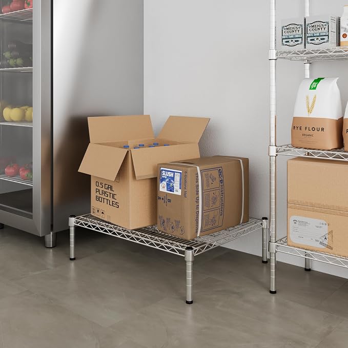 24" Deep x 30" Wide x 8" Height Wire Shelving Kit | 1-Tier | NSF Commercial - Image 6
